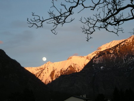 La lune s'invite